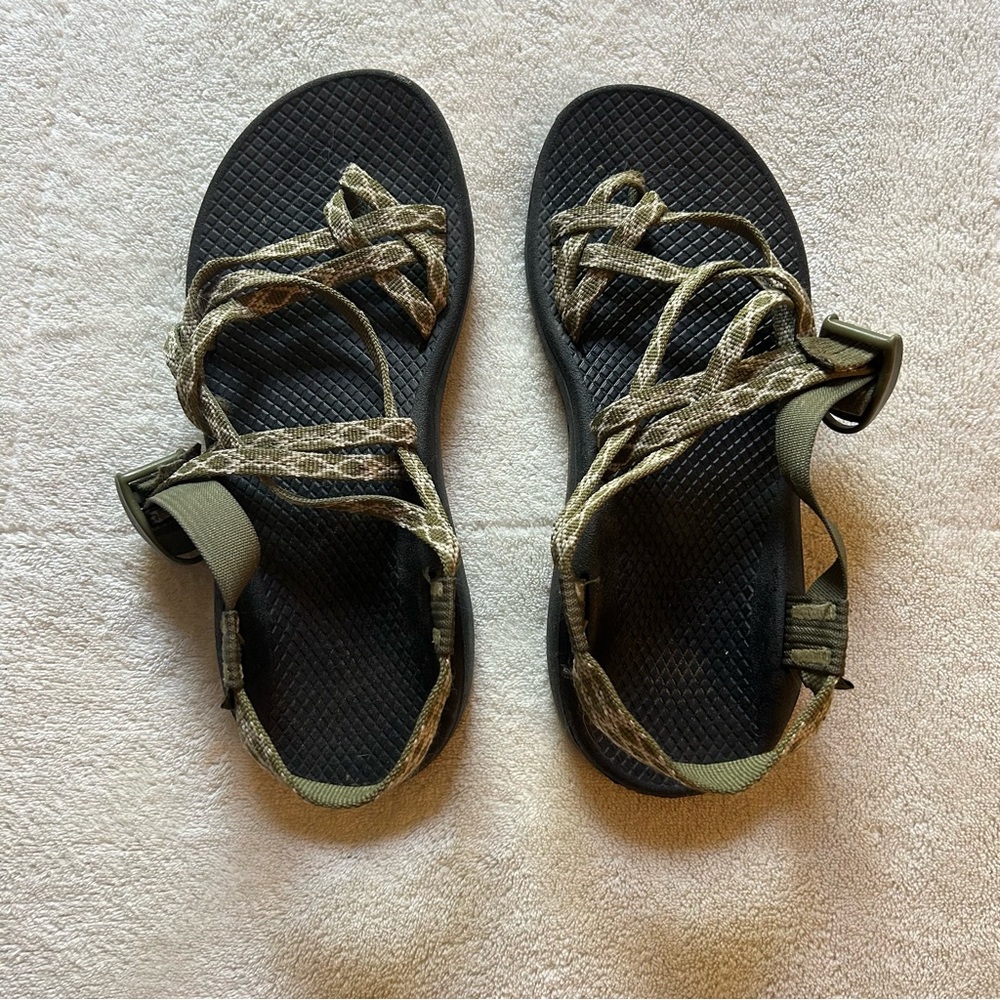 Green Strappy Chacos